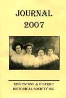 Front cover of the 2007 Riverstone Journal